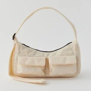 NEW Baggu Cargo Shoulder Bag in White